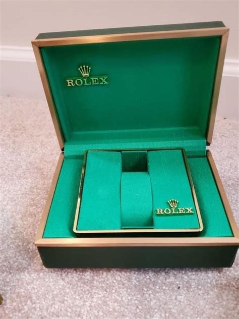 empty Rolex box price